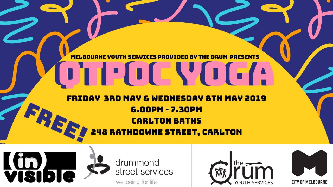 QTIPOC yoga poster